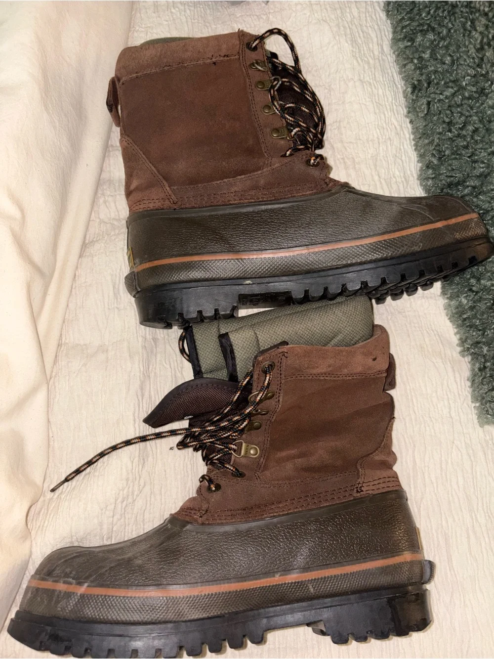 Rocky Jasper Trac 7758 Men's Insulated Waterproof Duck Boots Size 10